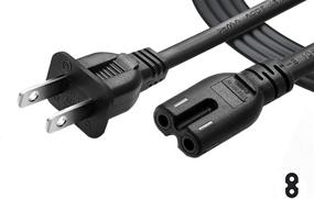 img 2 attached to ⚡ ANYQOO 6ft Power Adapter Extension Cord Wall Cable for Microsoft Surface Pro 2/3/4, Surface Dock, Surface RT Tablet PC