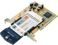 enhance your desktop's connectivity with the belkin f5d8000 wireless pre-n network card logo