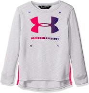 under armour finale heather x small girls' clothing logo