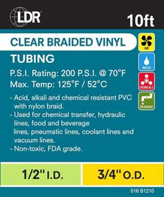 img 1 attached to LDR Industries 516 B1210 Tubing: Premium Quality Flexible Tubing for Various Applications