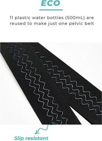 img 1 attached to 🔗 M Size SNPE Two Way Pelvic Belts - Hip Brace for Lower Back and Glute Exercise. Sciatica Pain Relief Si Belt. Posture Corrector for Women and Men. Sacroiliac Support.