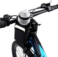 🚴 vltawa bike water bottle holder: insulated cup holder with handlebar mount for 32oz/1l bottles - no screws logo