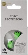 tulip needle company tulip point protectors-green/small: safeguard your needle points with style! logo