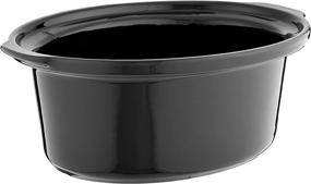 img 3 attached to Crock-Pot 8 Quart Stainless Steel Slow Cooker with 16 Oz Little Dipper Food Warmer