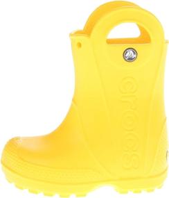 img 2 attached to 👞 Crocs Unisex Kids' Handle Boots: Stylish and Practical Little Boys' Shoes for Outdoor Adventures