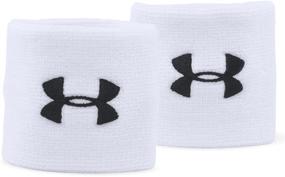 img 1 attached to 🏋️ Under Armour Men's 3-inch Performance Wristband Set of 2