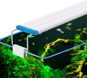 img 2 attached to 🐠 Enhance Your Fish Tank's Vibrancy: labworkauto Fish Tank Light with Extendable Brackets for Aquarium Planted Clip Lamp