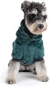 img 1 attached to CozyPetGarden Pet Costume Hoodie Coat for Dogs and Cats - Warm Dog Apparel, Cute Winter Hoodies, Pet Outfits & Clothes