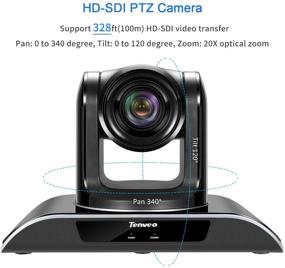img 3 attached to 📷 Тенвео TEVO-VHD20N: Оптимальная Полномасштабная Full HD 1080p HDMI PTZ камера с 20X SDI приближением для деловых встреч