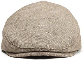img 3 attached to 🧢 JANGOUL Herringbone Newsboy Infant Toddler Boys' Hats & Caps Accessories