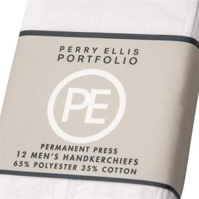 img 3 attached to 👔 Perry Ellis Handkerchief with Long-lasting Press Effect
