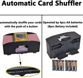 img 3 attached to MrCarbon Automatic Shuffler Batteries Regular