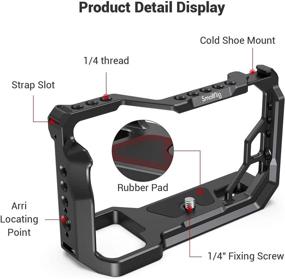 img 3 attached to 📷 Unleash Your Sony Alpha 7C: SmallRig Camera Cage (A7C - ILCE7C) - 3081