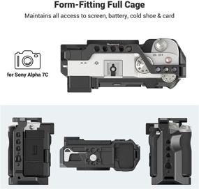 img 2 attached to 📷 Unleash Your Sony Alpha 7C: SmallRig Camera Cage (A7C - ILCE7C) - 3081