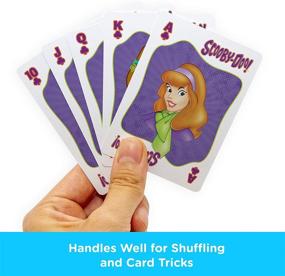 img 1 attached to 🃏 AQUARIUS Scooby Doo Playing Cards: Your Go-To Deck for Scooby-Tastic Card Games