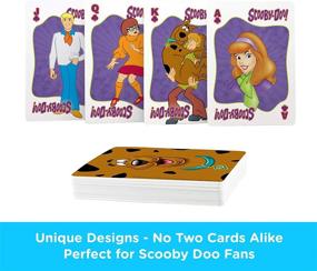 img 2 attached to 🃏 AQUARIUS Scooby Doo Playing Cards: Your Go-To Deck for Scooby-Tastic Card Games