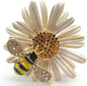 img 4 attached to 🌼 Dazzling Daisy Flower Napkin Rings - Elevate Your Dining Décor with SCTD's Exquisite Floral Touch