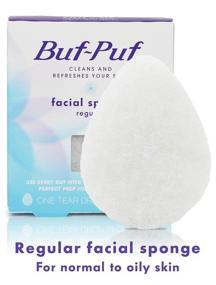 img 3 attached to BREAKOUT-DEFYING Buf-Puf Regular Facial Sponge: Dermatologist Developed, Deep-Cleansing, and Exfoliating Solution to Vanish Blackheads and Dirt - 1 Count