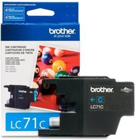 img 2 attached to 🖨️ Crisp Cyan Printing Solutions: Brother Printer LC71C Standard Yield Ink