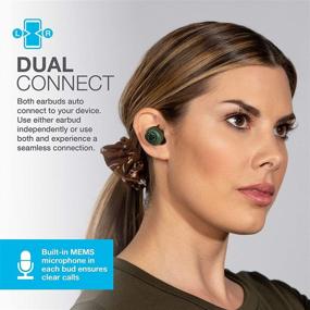 img 1 attached to 🎧 JLab Go Air Беспроводные Bluetooth наушники + Кейс для зарядки: Зеленые, Двойное соединение, Сопротивление влаге IP44, Bluetooth 5.0, 3 настройки звука EQ.