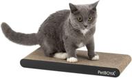 🐱 petboya durable and recyclable cat scratch pad with textured surface - double sided cardboard cat scratcher logo