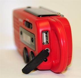img 1 attached to 📻 Stay Prepared with the topAlert MD-019: Emergency AM/FM/WB/NOAA Alert LCD Solar Hand Crank Weather Alert Radio
