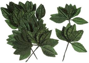 img 1 attached to 🍃 Darice Victoria Lynn Single Leaf, Green, 2.5 inches, 12 pieces: Perfect for DIY Crafts and Floral Arrangements