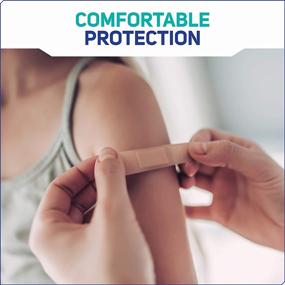 img 3 attached to 😷 Care Science Antibacterial Fabric Adhesive Bandages: 200 ct Bulk Assorted Sizes | Flexible + Breathable Protection for First Aid and Wound Care – Helps Prevent Infection