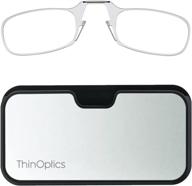 thinoptics universal rectangular reading glasses logo