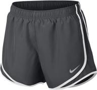 ultimate comfort and performance: nike women's dri-fit tempo track 3.5 short logo