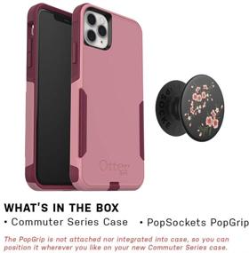 img 3 attached to 📱 Protection and Style: OtterBox Commuter Series Case + PopSockets PopGrip Bundle for iPhone 11 Pro Max