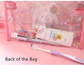 img 2 attached to 🎒 Kerr's Choice: Cute Waterproof Toiletry Bag, Ideal Makeup and Travel Storage Gift for Girls and Women