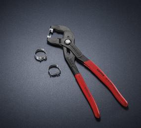 img 3 attached to Клещи для хомутов Knipex Tools длиной 10 дюймов 🔧 для фиксаторов «клик» - модель 85 51 250 C