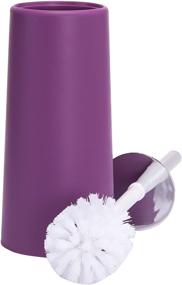 img 1 attached to 🧼 Purple Stainless Steel Toilet Brush and Holder for Enhanced SEO