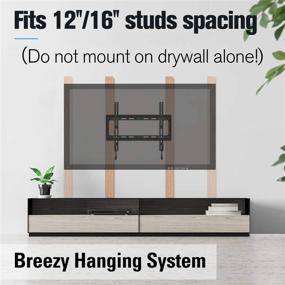 img 1 attached to 📺 Mounting Dream MD2268-MK Tilting TV Mounts for 26-55 Inch LED, LCD TVs up to VESA 400 x 400mm, 88 LBS Loading Capacity – TV Wall Mount with Innovative Strap Design for Easy Locking and Release