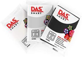 img 3 attached to 🍞 DAS Smart Oven Bake Modelling Clay - 3 x 57g - Grey Tones - Sculpting & Craft Clay for Creative Projects