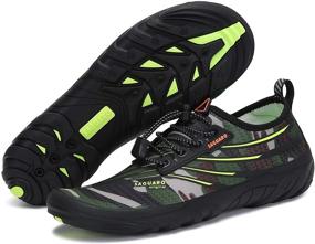 img 4 attached to SAGUARO Outdoor Boating Barefoot Athletic Women's Shoes