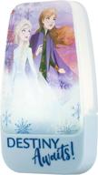 👸 disney frozen 45670 led night light: anna and elsa princess plug-in - perfect for girl's room décor, ul-certified, dusk-to-dawn sensor, ideal for bedroom, nursery, bathroom, kid's playroom логотип