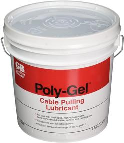 img 2 attached to 🔌 Gardner Bender 79-202 Poly-Gel Cable Pulling Lubricant: Clear, 1 Gal. Jug for Conduit & Fiber-Optic Cable Insulation