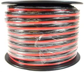 img 3 attached to 🔊 100 ft 10 Gauge AWG Red Black Stranded 2-Conductor Speaker Wire for Car and Home Audio