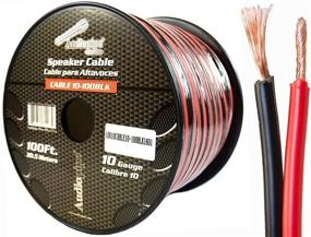 img 4 attached to 🔊 100 ft 10 Gauge AWG Red Black Stranded 2-Conductor Speaker Wire for Car and Home Audio