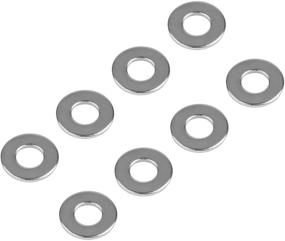 img 1 attached to 💯 304 Stainless Steel 1/4 Inch Stainless Flat Washer - Pack of 100, 5/8 Inch Outside Diameter