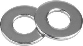 img 3 attached to 💯 304 Stainless Steel 1/4 Inch Stainless Flat Washer - Pack of 100, 5/8 Inch Outside Diameter