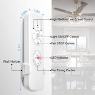 🔌 wireless timing remote control kit for ceiling fan logo