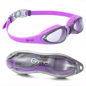 img 4 attached to Olympic Nation Comfortable Swimming Anti Fog Sports & Fitness