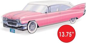 img 3 attached to 🚘 Multicolor Beistle 50's Cruisin-Feet Car Centerpiece, 13 3/4-Inch