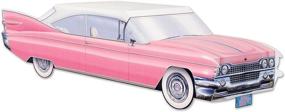 img 1 attached to 🚘 Multicolor Beistle 50's Cruisin-Feet Car Centerpiece, 13 3/4-Inch