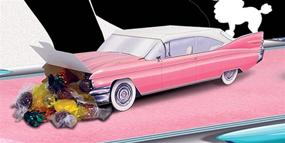 img 2 attached to 🚘 Multicolor Beistle 50's Cruisin-Feet Car Centerpiece, 13 3/4-Inch