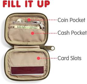 img 2 attached to Fjallraven Kanken Card Wallet Everyday Men's Accessories