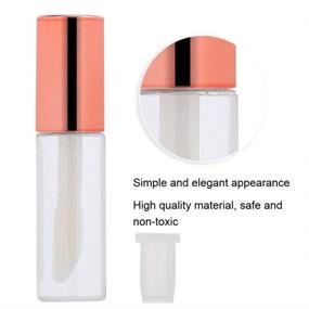 img 1 attached to 🧴 Transparent Makeup Container Plastic Bottle